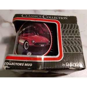Vintage Enesco Classics Collection Chevy Chevrolet 1957 Corvette Collector's Mug